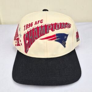 New England Patriots 1996 AFC Champions Snapback Hat Sports Specialties Washed